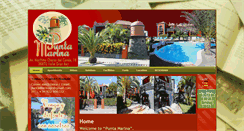 Desktop Screenshot of apartamentospuntamarina.com