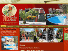 Tablet Screenshot of apartamentospuntamarina.com